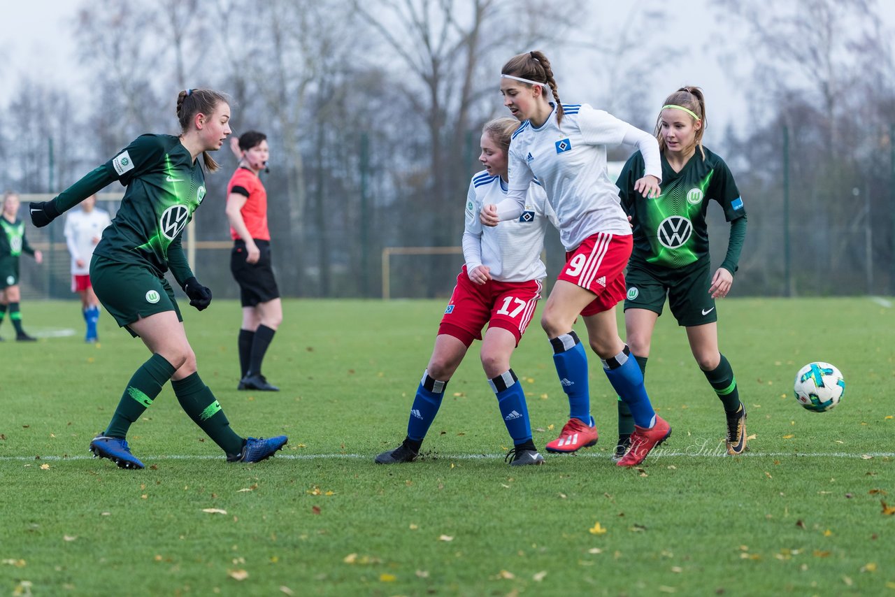 Bild 77 - B-Juniorinnen HSV - VfL Wolfsburg : Ergebnis: 2:1